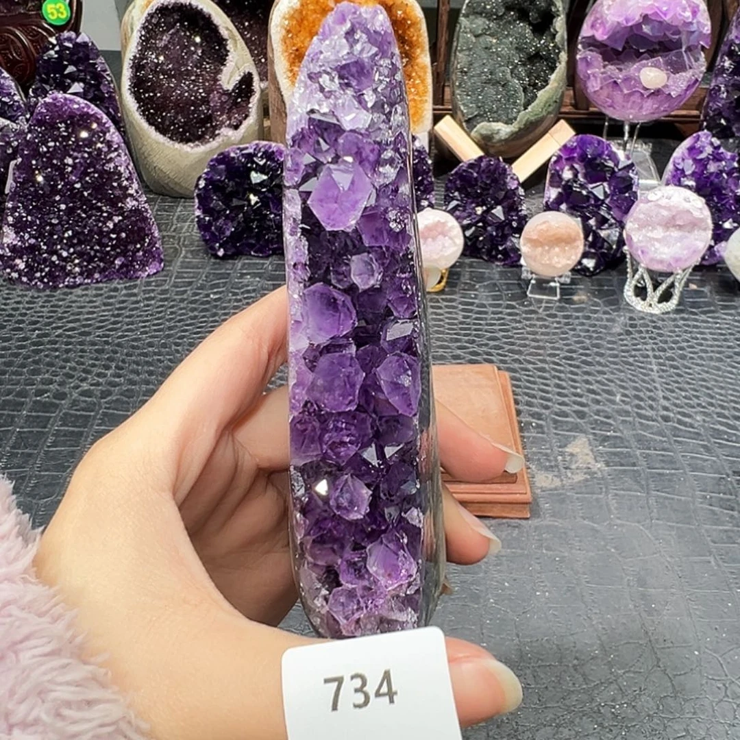 未镶嵌珠宝半成品紫晶