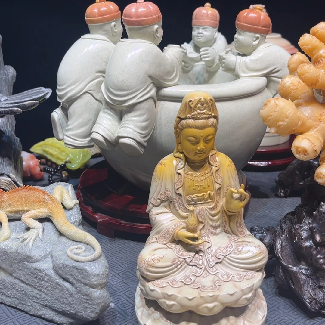 风***影寿山石寿山石雕刻作品欣赏