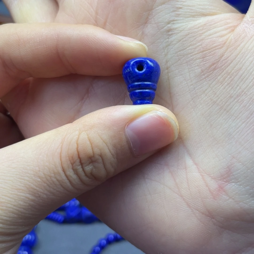 青金石未镶嵌三通