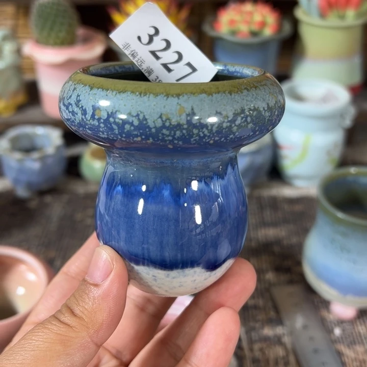口5高7 手工花盆满30包邮