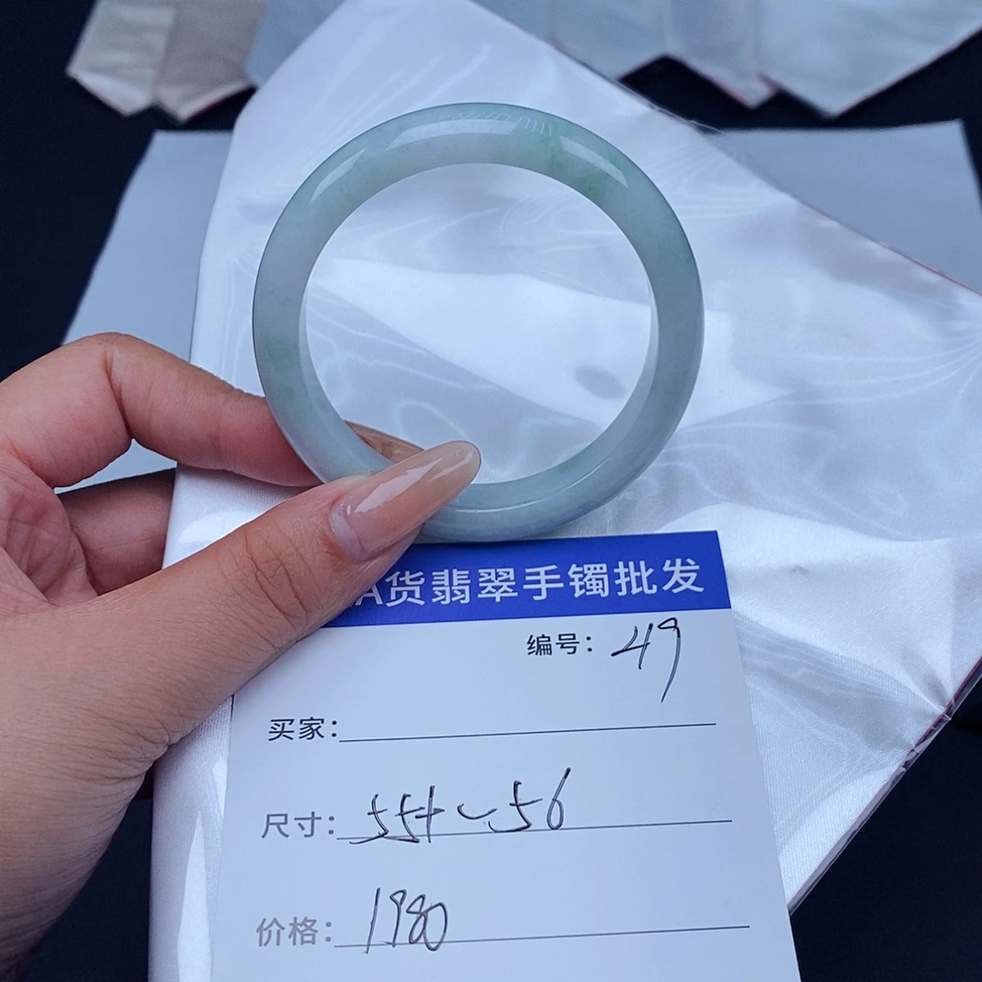 翡翠未镶嵌手镯百元手镯默认瑕疵