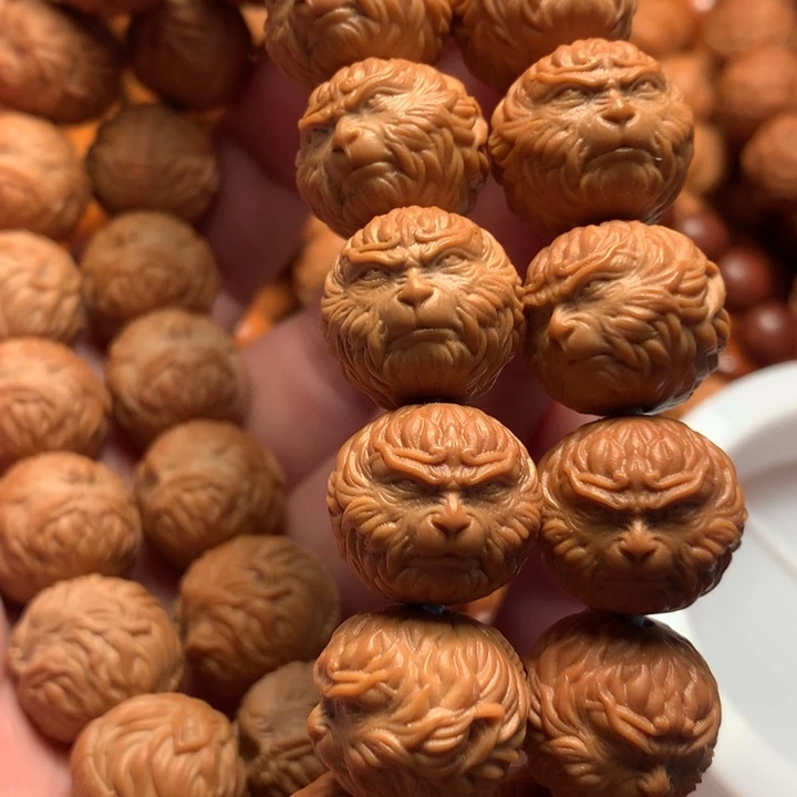 【闪购商品】猴头核桃手串我***张悟空