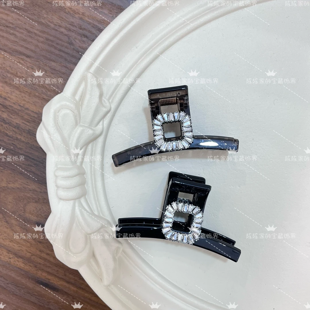 （陈陈家发饰）简约风气质女日韩百搭原创设计发夹网红边夹发卡抓夹