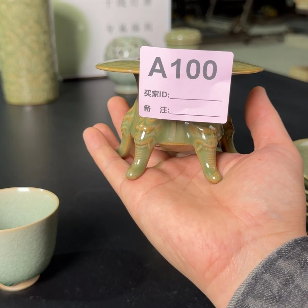 仰山品物 五足炉 100