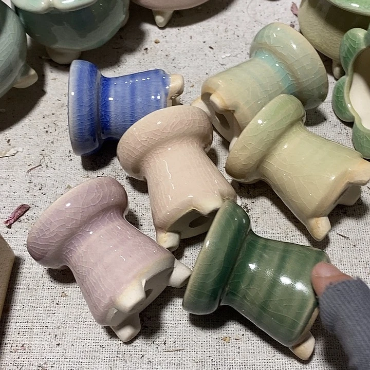 红陶【满10米包邮默认微瑕疵】随机3个