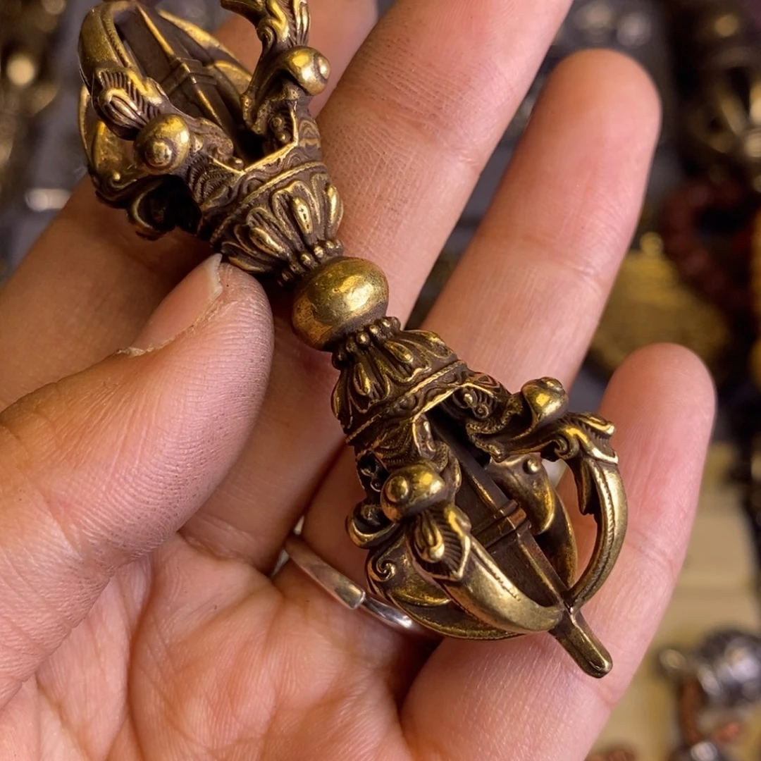 B****兽5股黄铜7.8厘米金刚杵8个并单批发