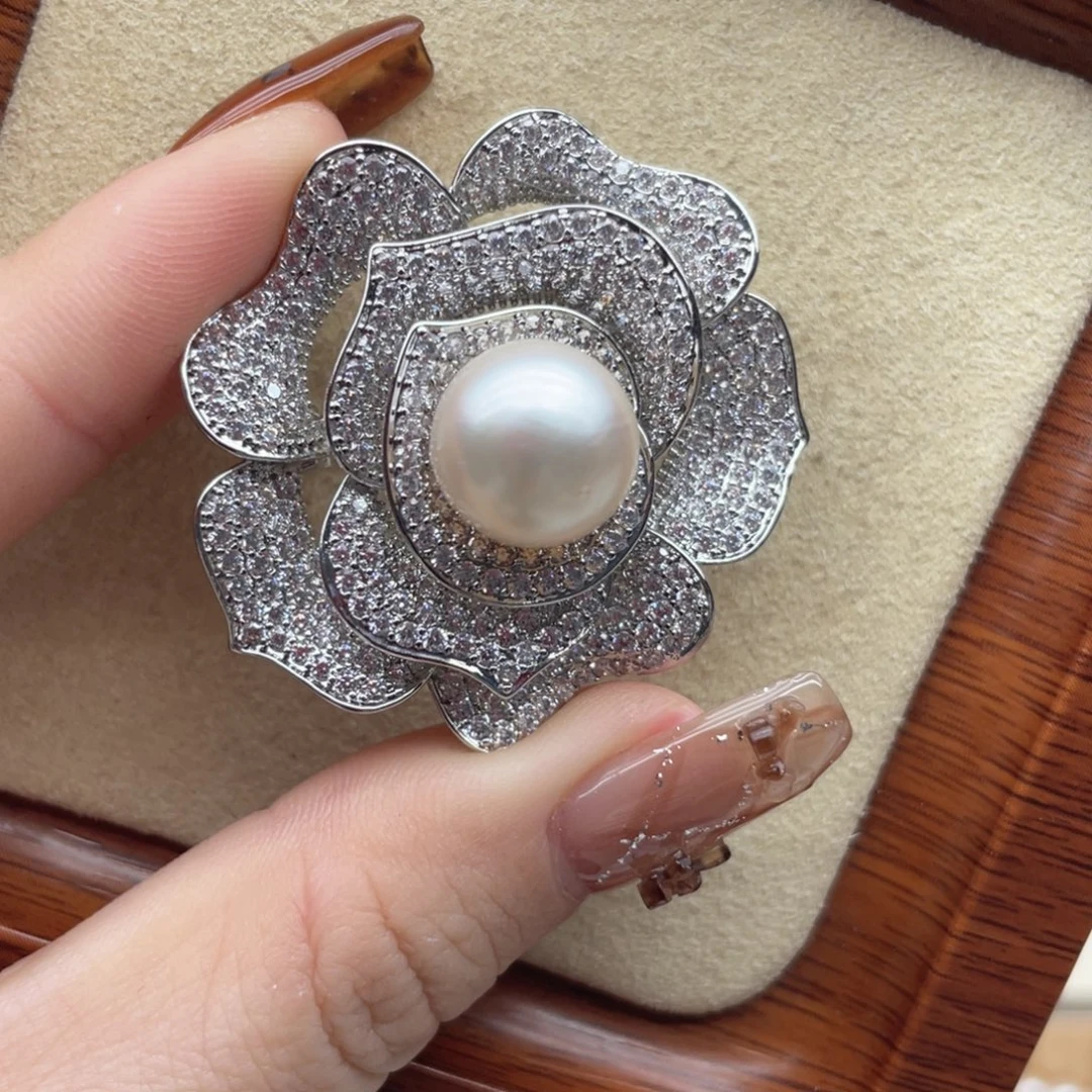 海水珍珠胸饰未镶嵌W14