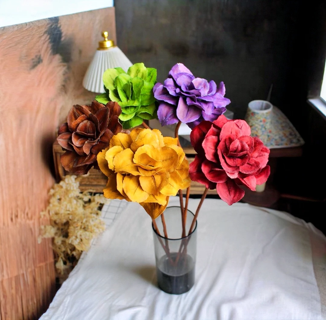 【手工干花】永生花手工花束复古轻奢风适合客厅卧室摆放