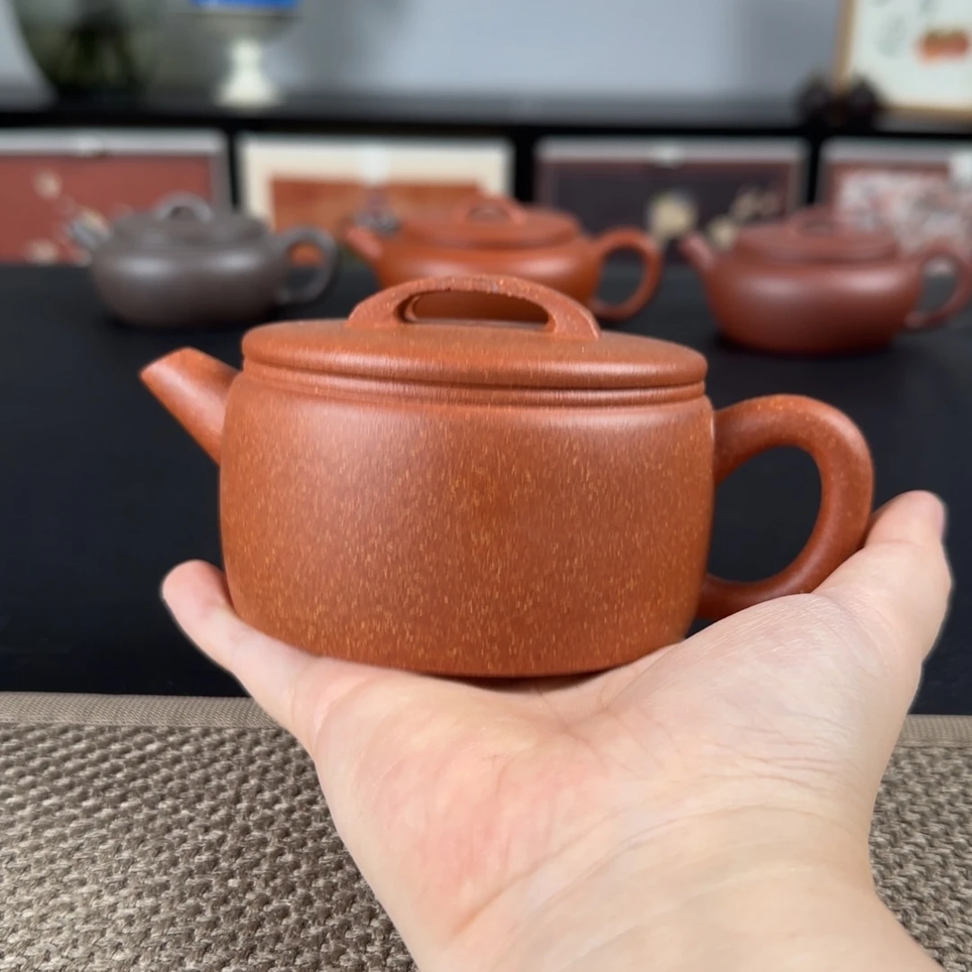 茶壶紫砂微瑕汉瓦