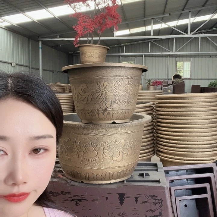 圆形60花盆2个2个