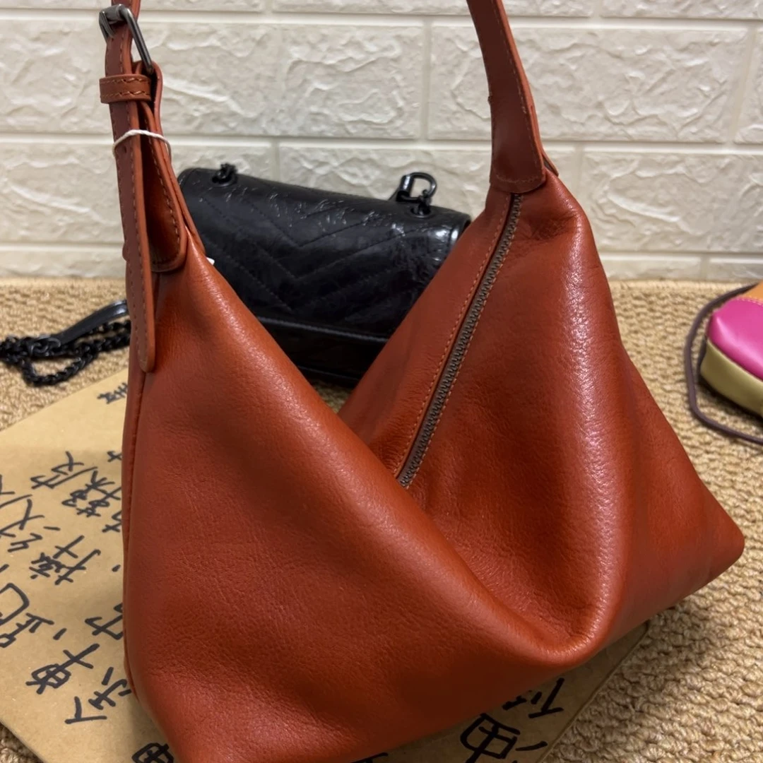 【闪购商品】头层牛皮棕色