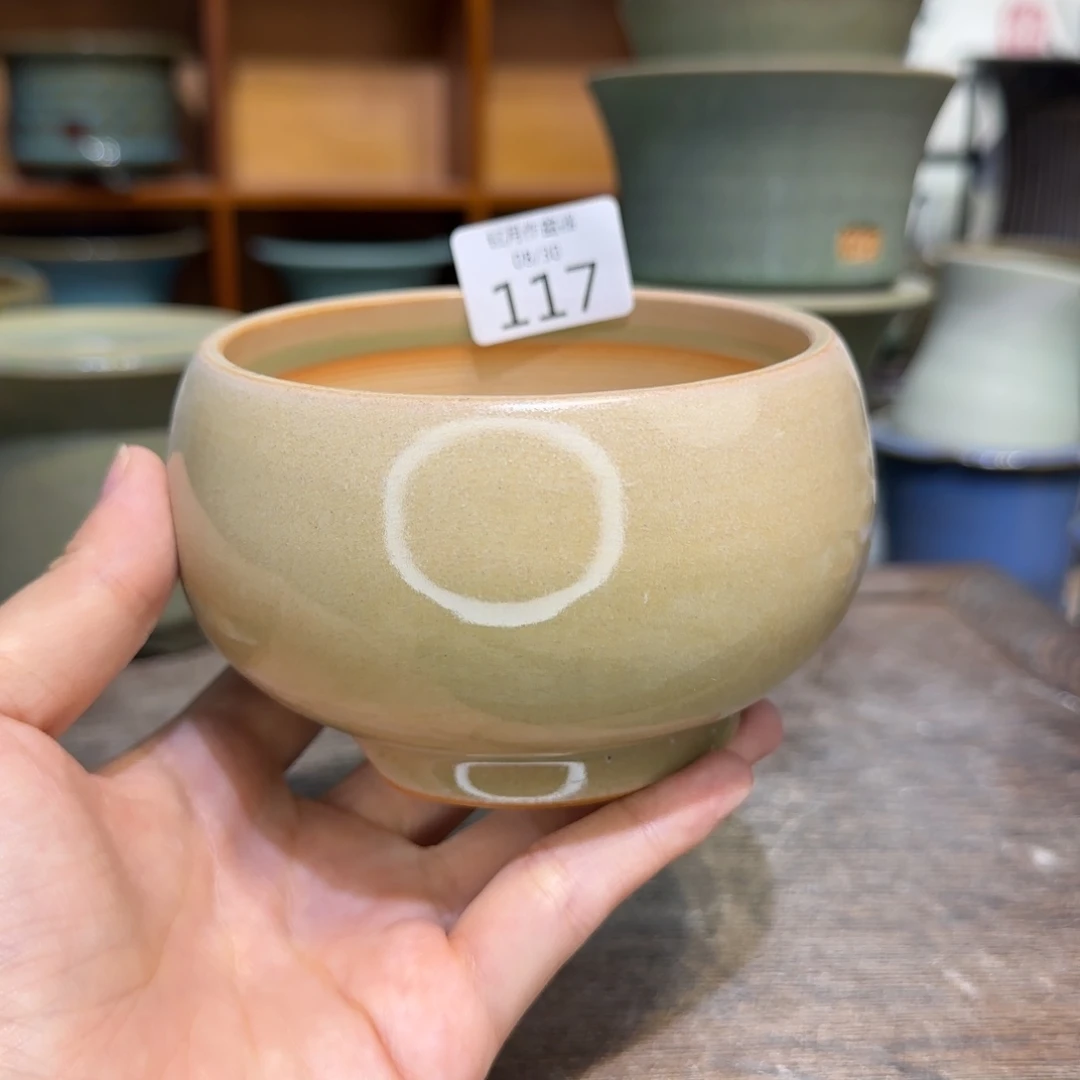 手工花盆  117 内口口径 8.8 cm
