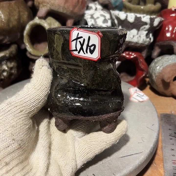 粗陶花盆制作就这样了