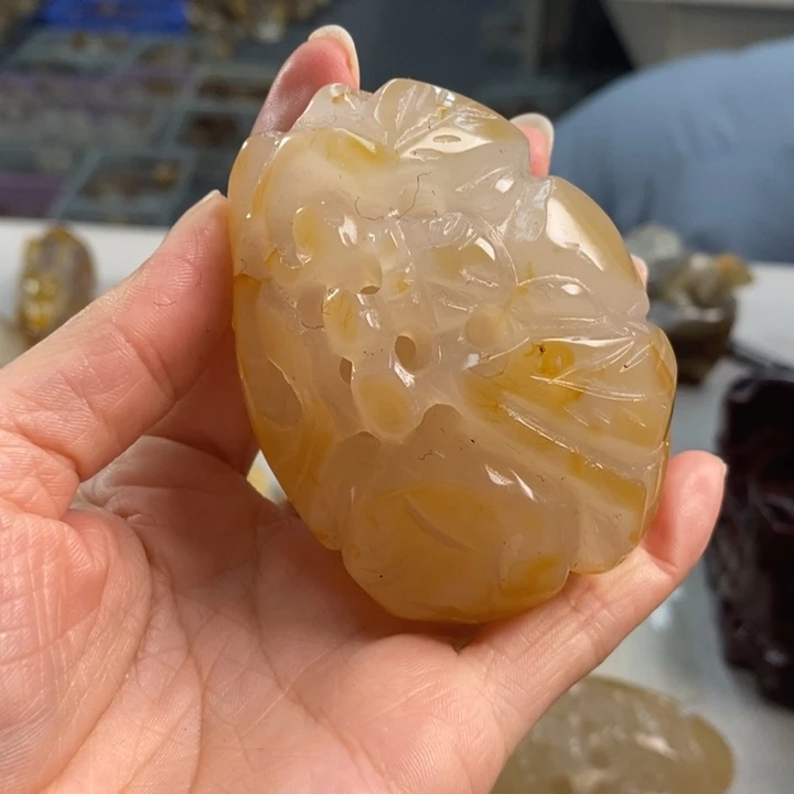 玛瑙/玉髓吊坠(不含链)未镶嵌