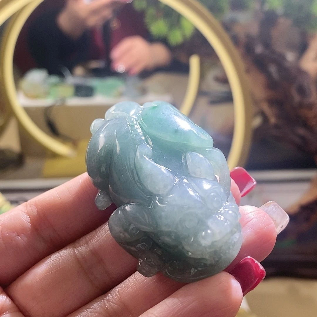 【闪购商品】翡翠颈饰未镶嵌貔貅