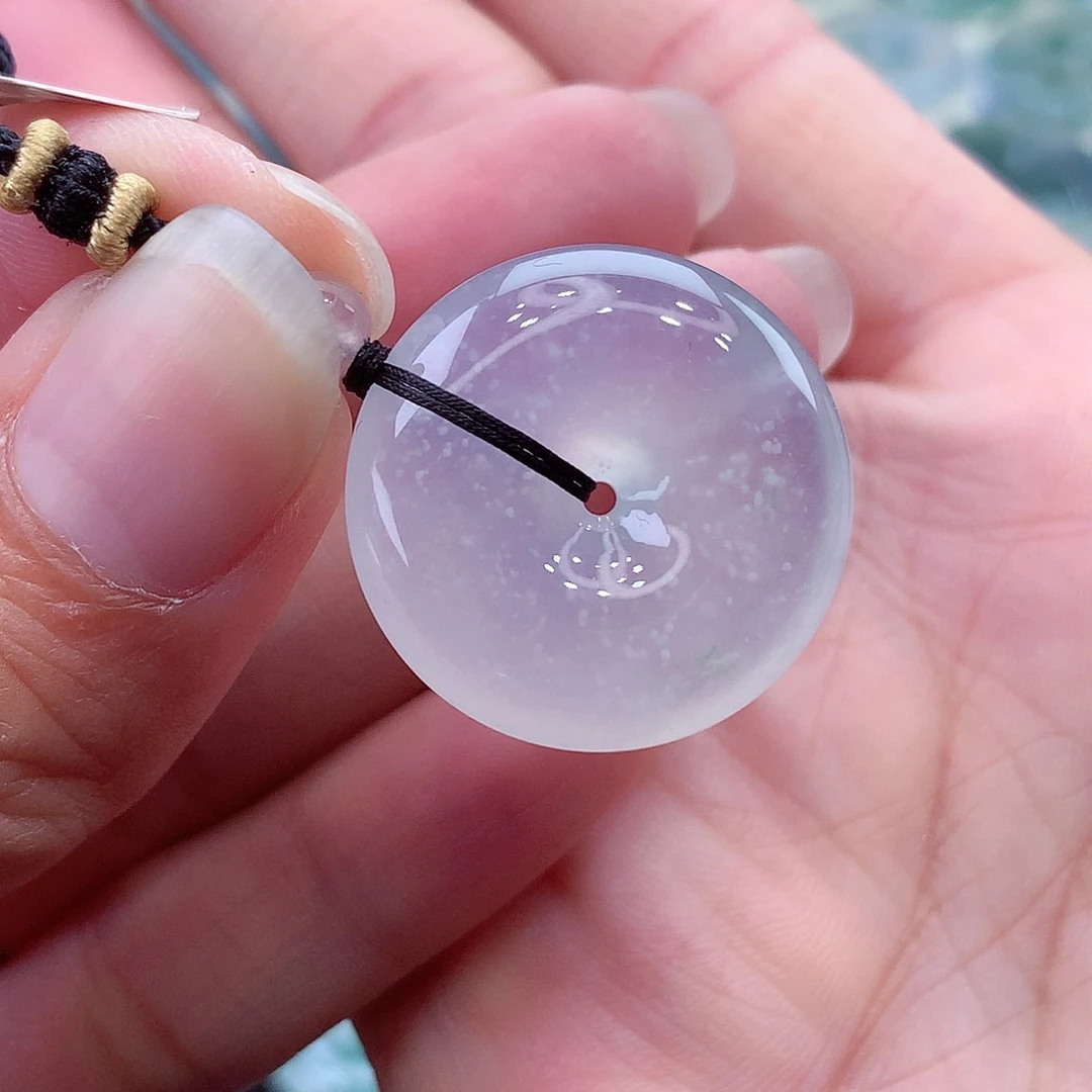 颈饰未镶嵌翡翠编号85尺寸23.7-5.8