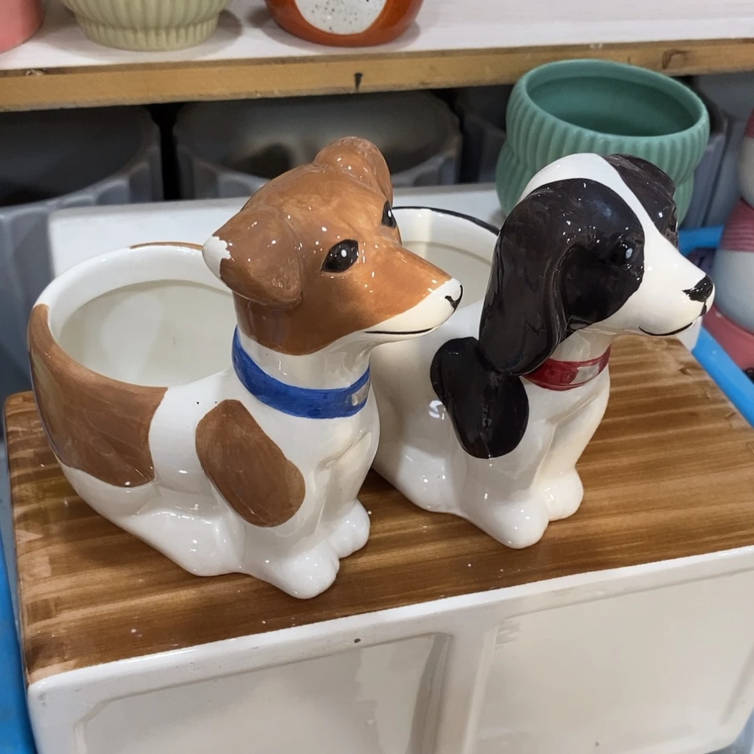 杯子陶陶盆有孔 瑕疵介意勿拍