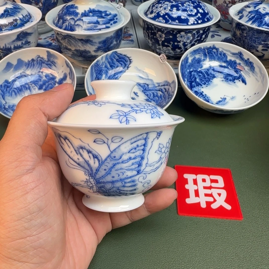 陶纯手工纯手绘茶具257