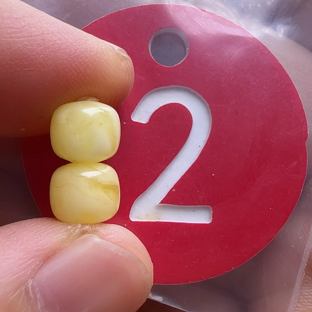 蜜蜡未镶嵌珠宝奇石7mm