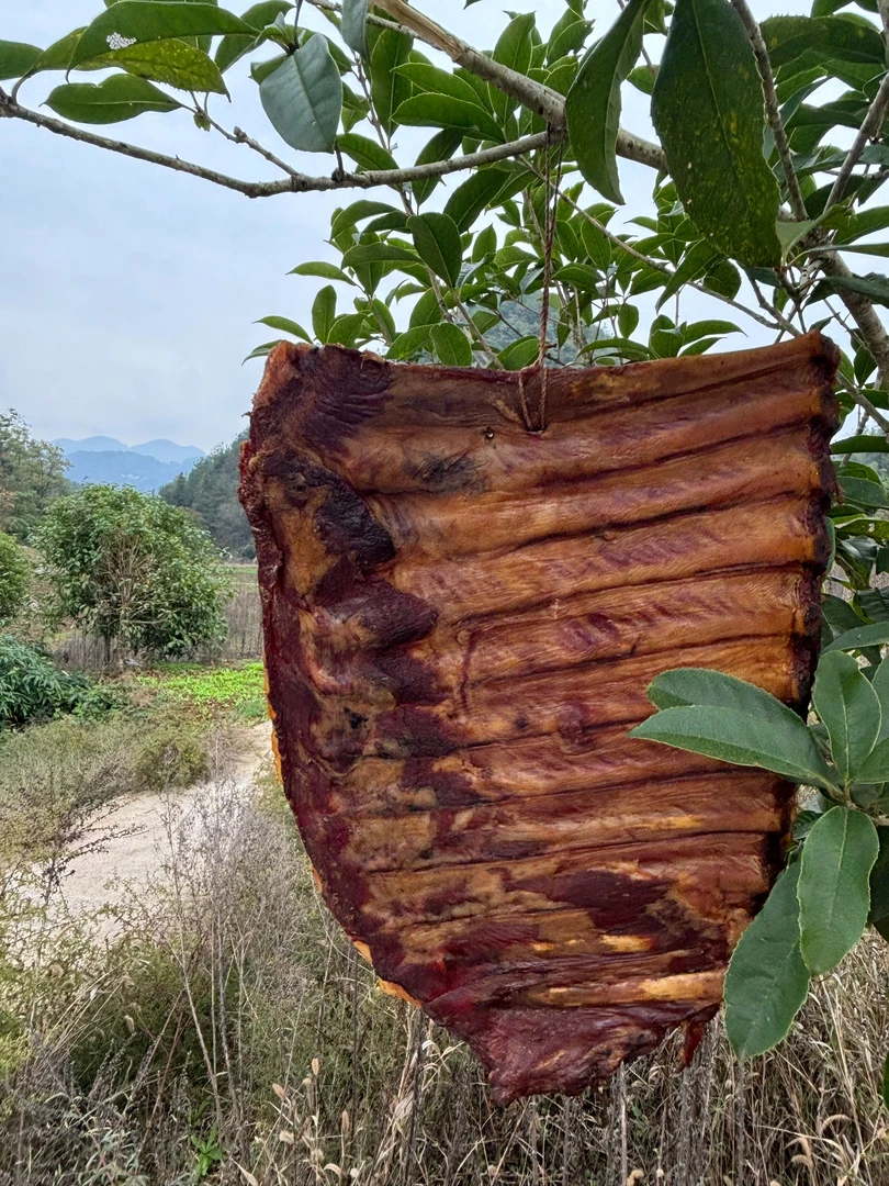 排骨《腊排骨前排边   三角板实惠土家腊排骨盐腌制