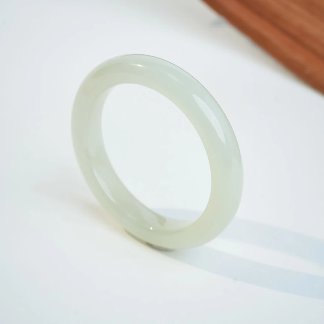 【玉总珠宝】和田玉晴水手镯小众首饰礼物多样性发一CAN4190002