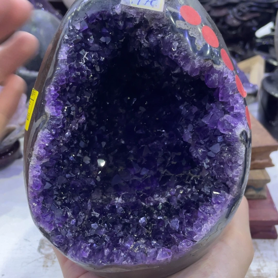 思***丶未镶嵌珠宝半成品紫晶