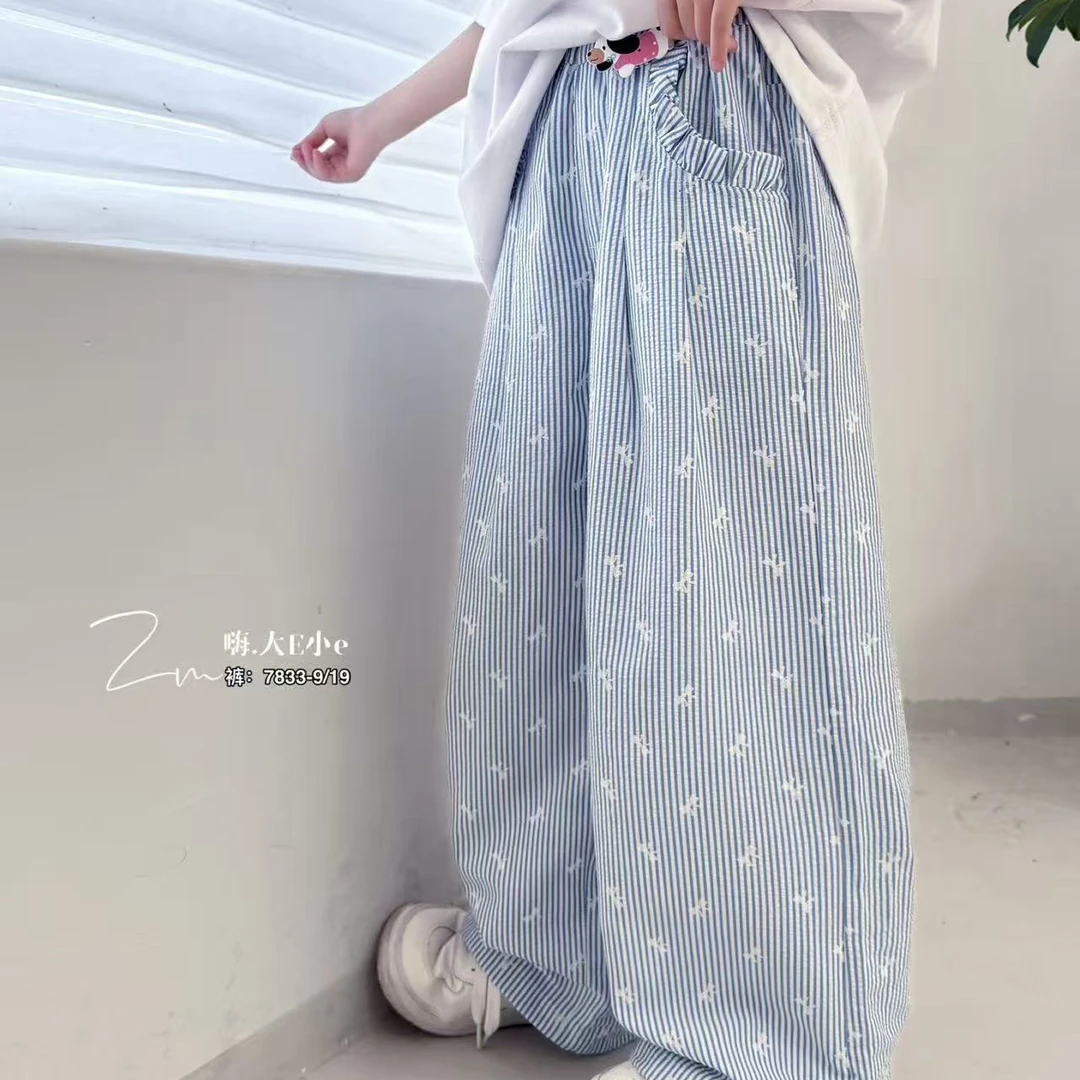 7833儿童印花长裤