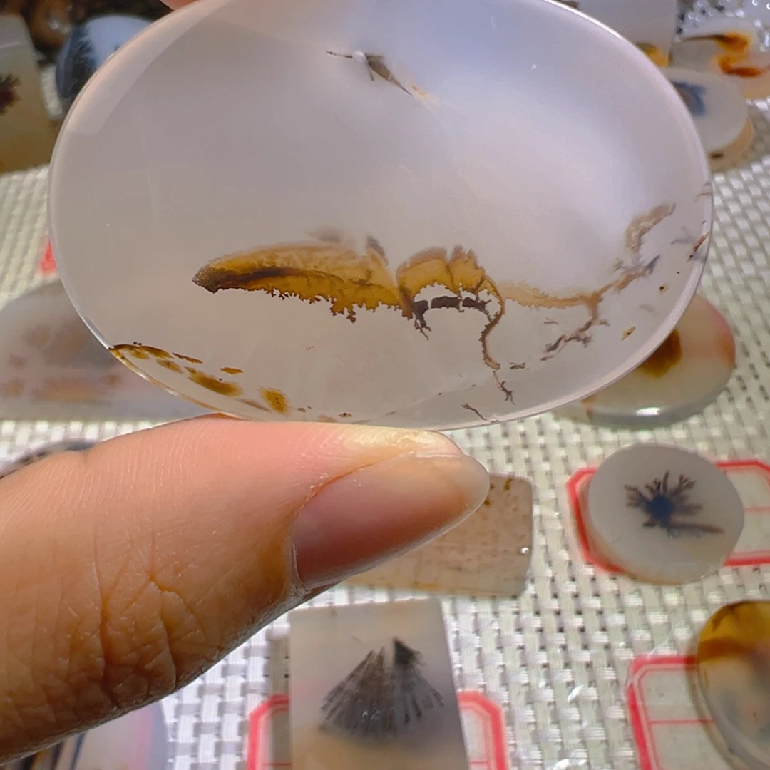 未镶嵌颈饰玛瑙/玉髓