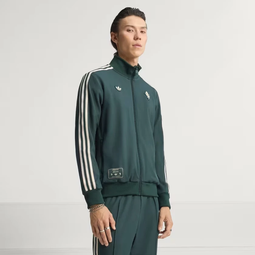 Adidas阿迪达斯【官方正品】尤文图斯复古足球立领夹克外套JM9449