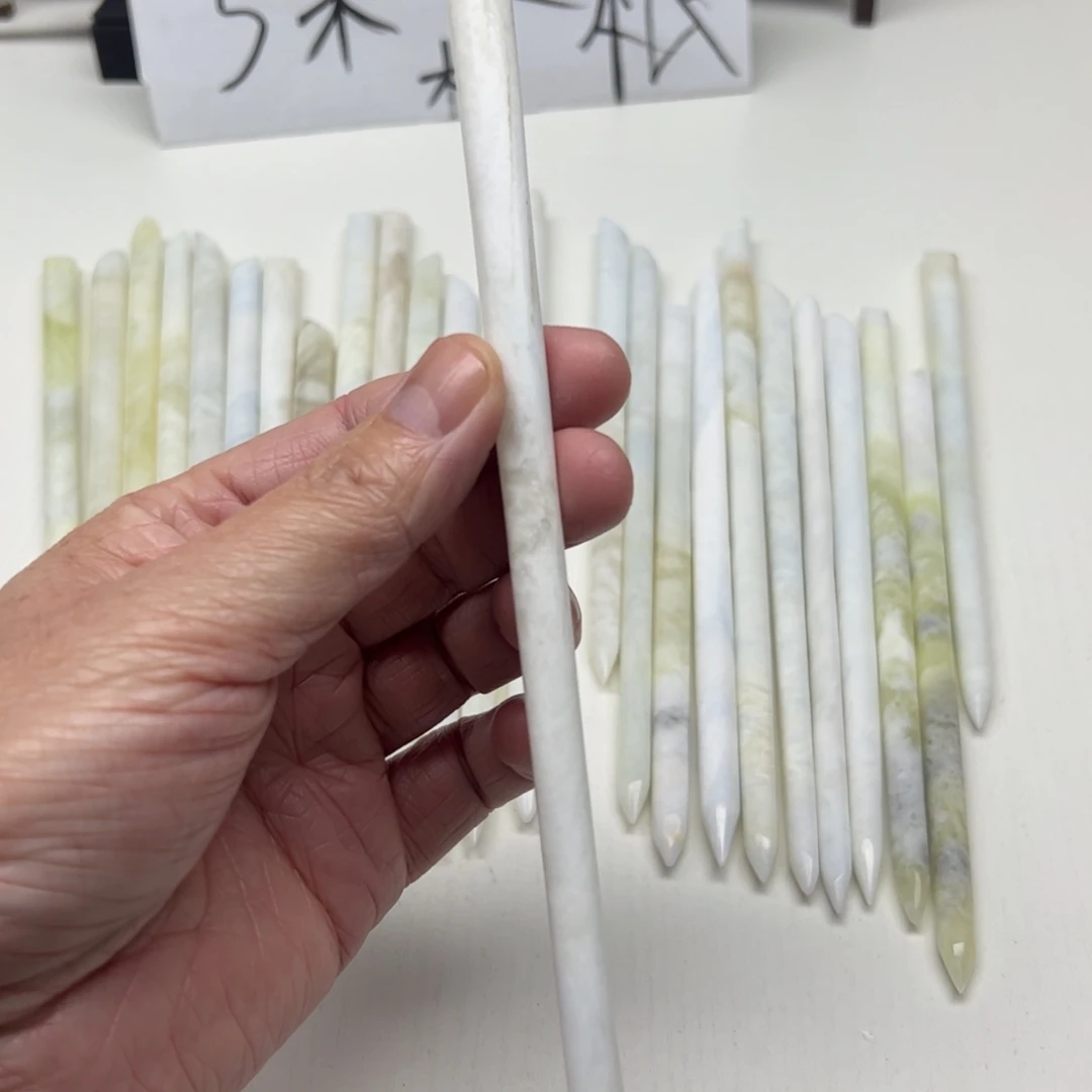 未镶嵌岫玉福利发簪