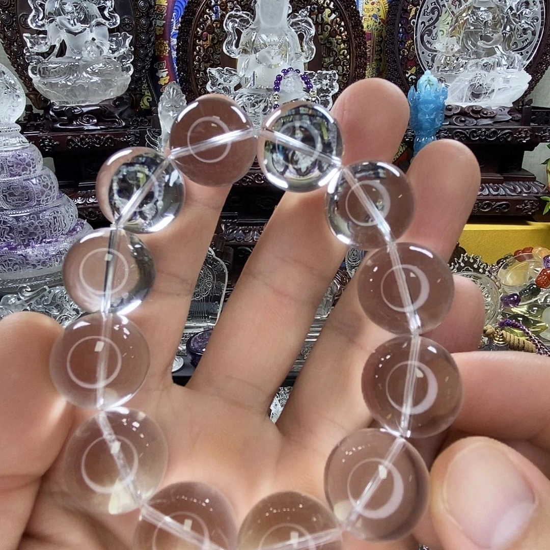水晶未镶嵌手链18➕天然水晶手串