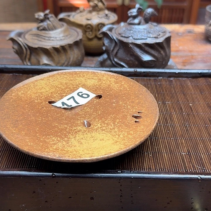 纯手工制作粗陶茶具