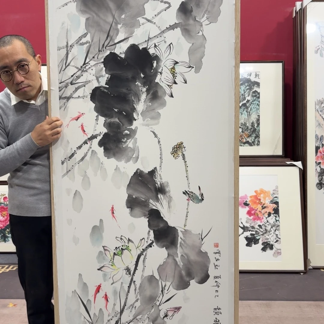 国画手绘作品210/80