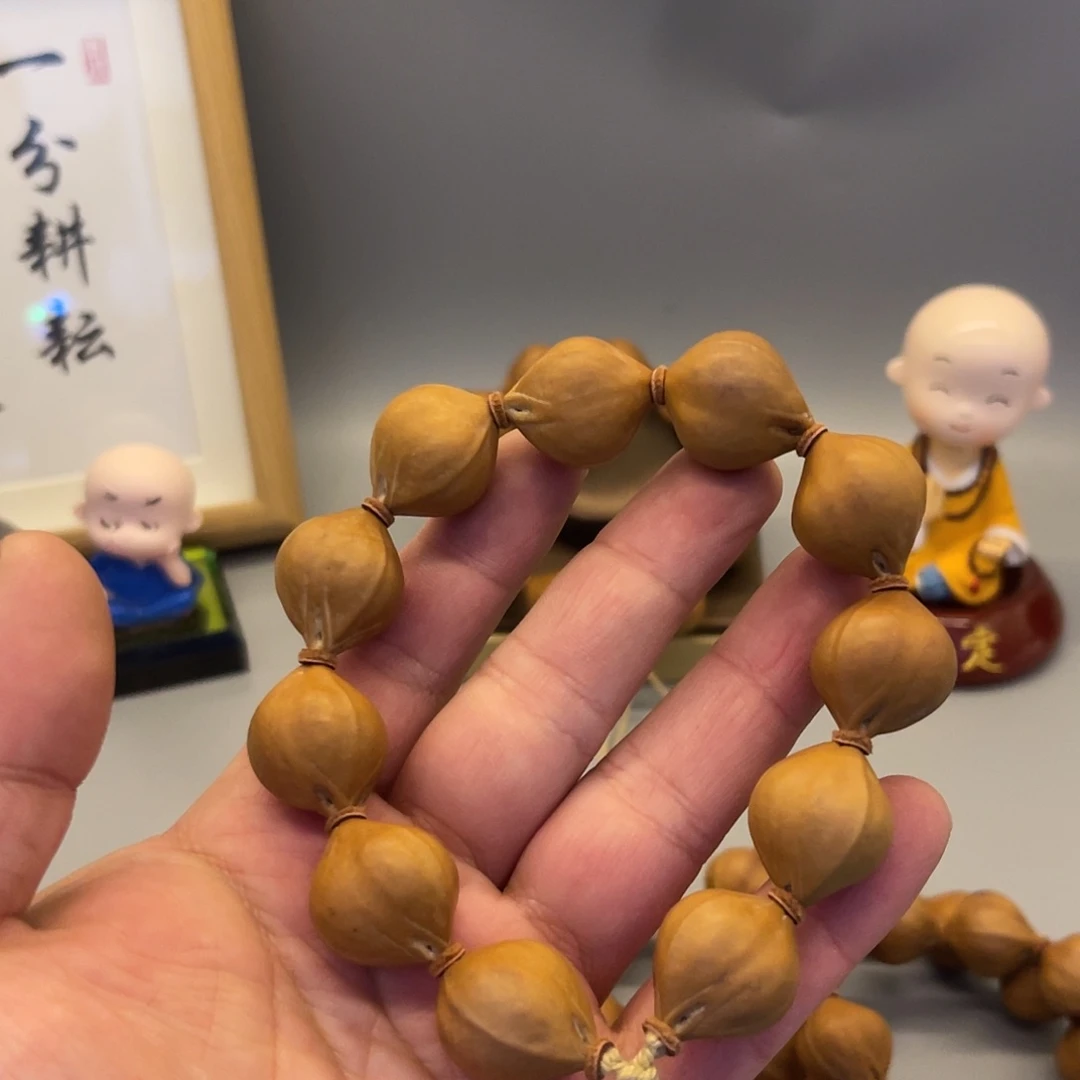 橄榄核手串蜜桃紫皮2043