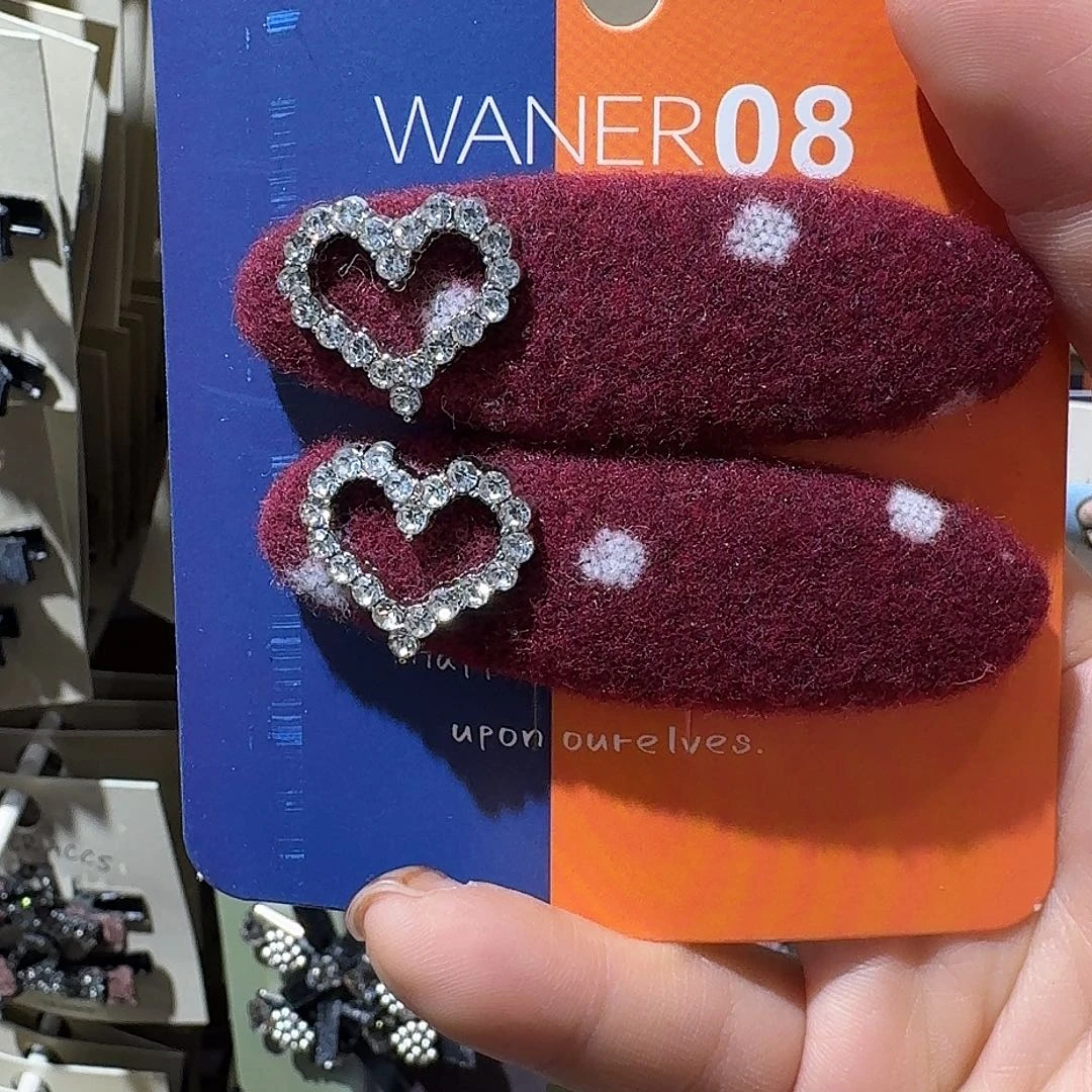 皮质铁合金椭圆爱心