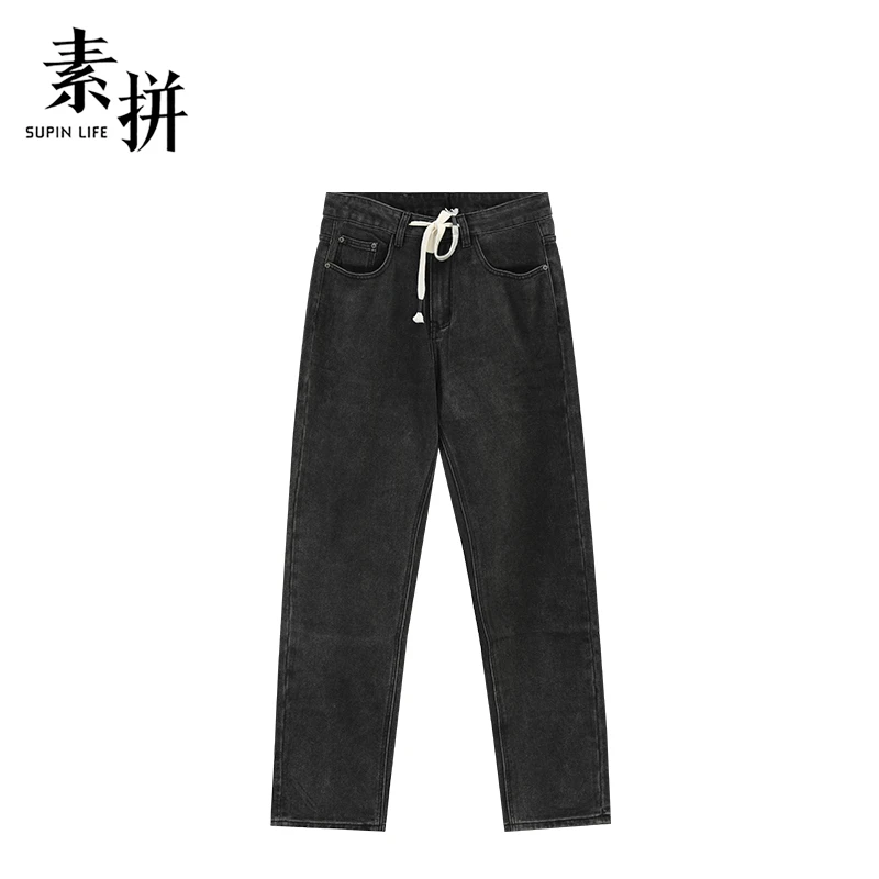 素拼牛仔裤SPBZK335107AM