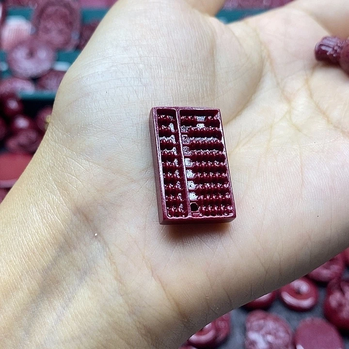 天然辰砂015朱砂吊坠