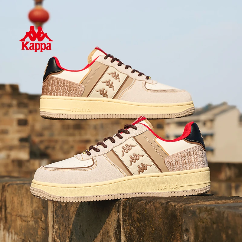 Kappa/卡帕男鞋新年限定百搭休闲鞋低帮情侣鞋板鞋子K0FW5CC89CJ