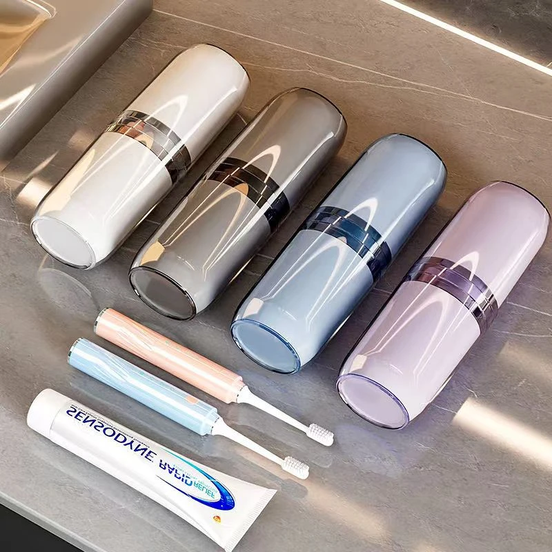 四合一旅行漱口杯牙刷杯便携洗漱杯刷牙杯创意出差牙膏牙具收纳杯