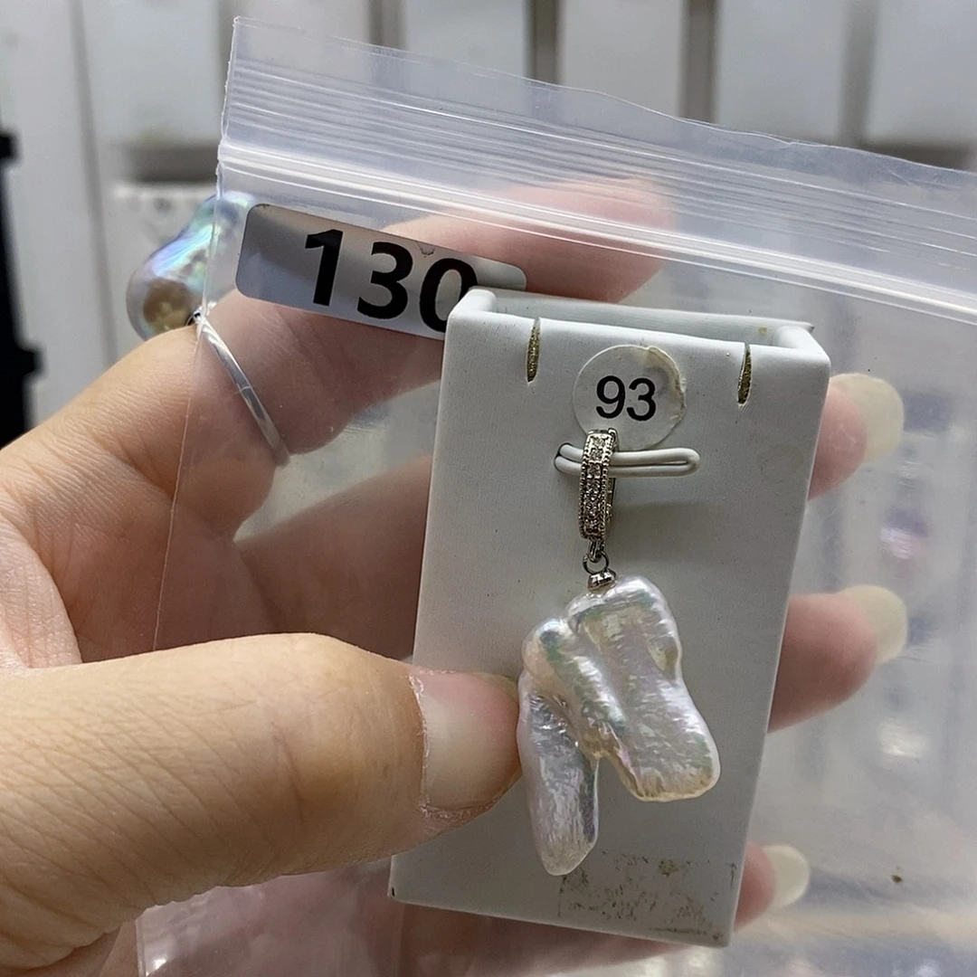 颈饰合金淡水珍珠