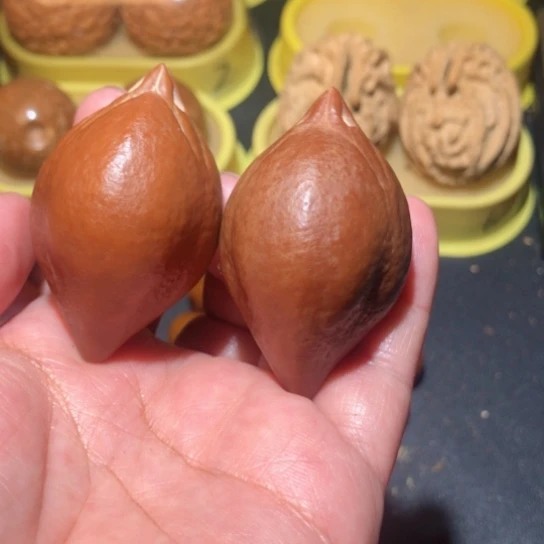 文玩核桃把件十****室小鸟橄榄