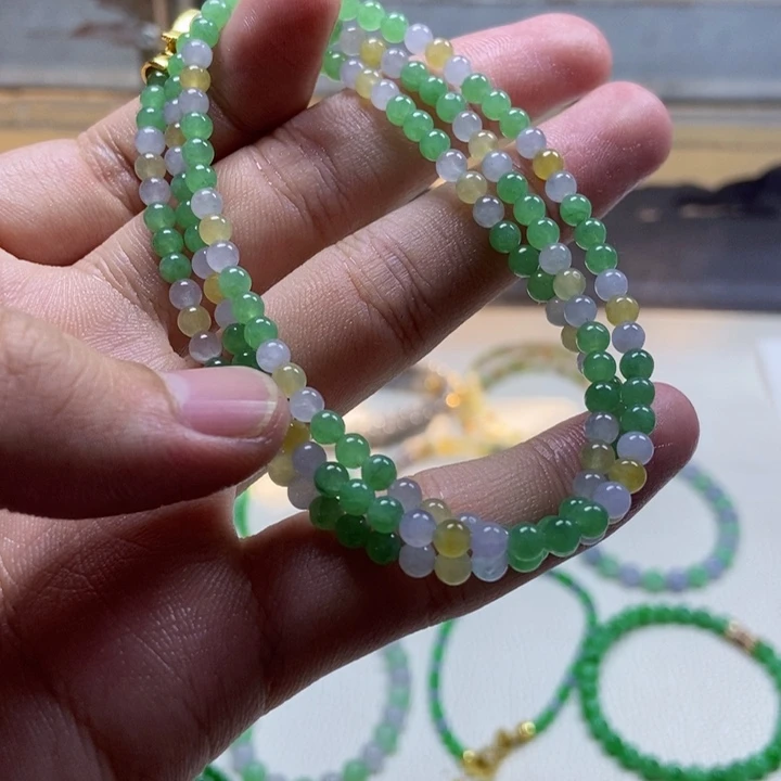 定制翡翠未镶嵌缅甸翡翠A货卡3.9