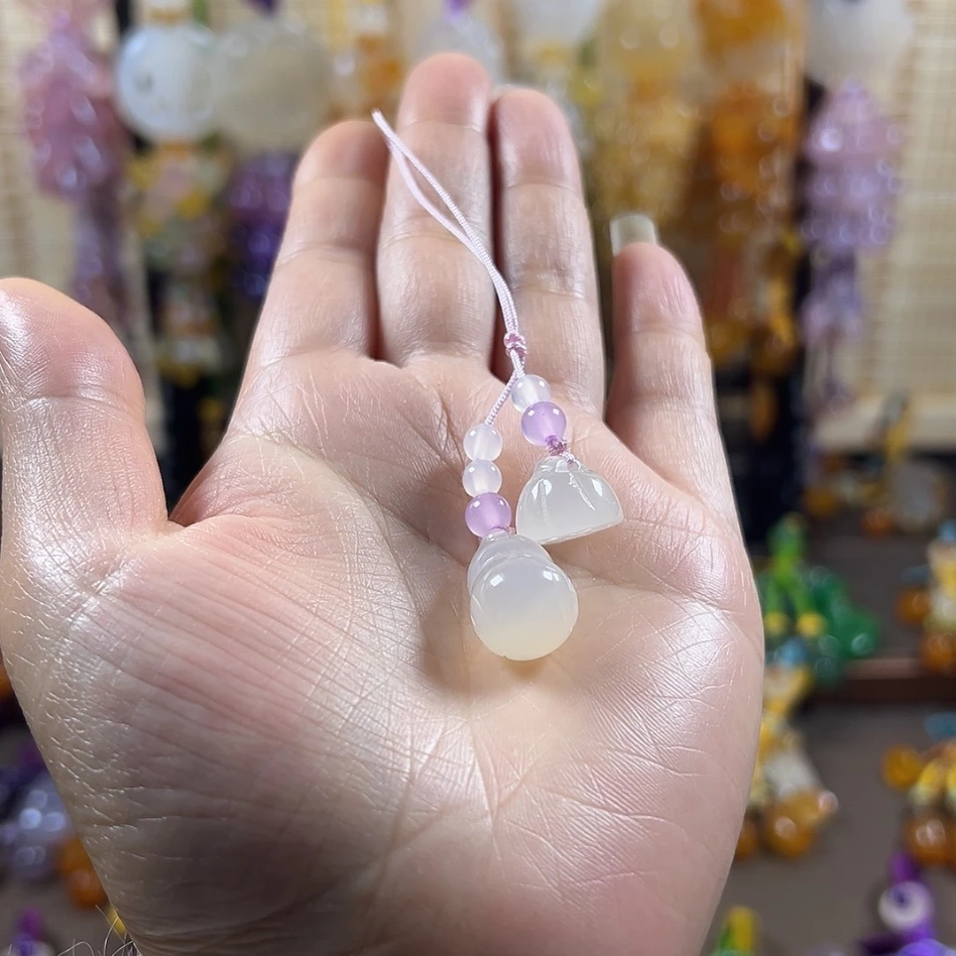 玛瑙/玉髓未镶嵌车挂