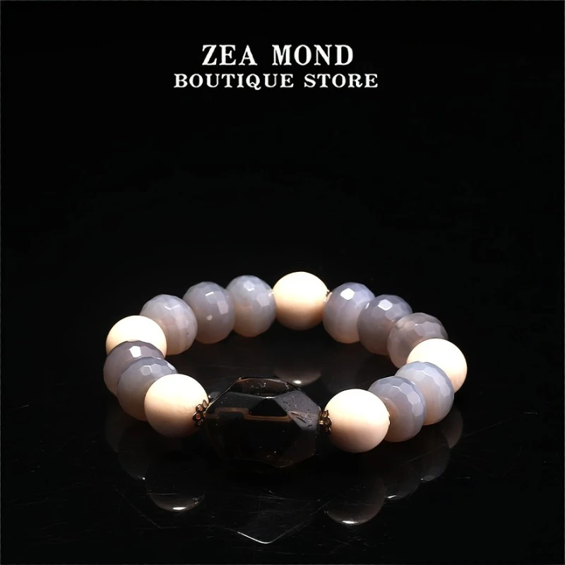 铜合金手链 ZEA MOND时尚风轻奢琉璃女士铜合金手链HL-SL-9
