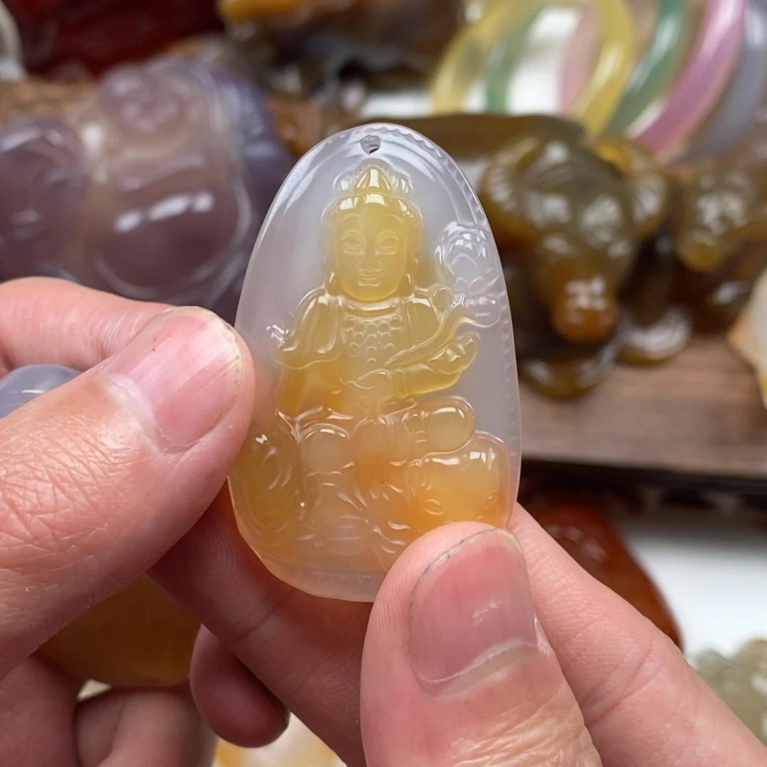 玛瑙/玉髓未镶嵌颈饰