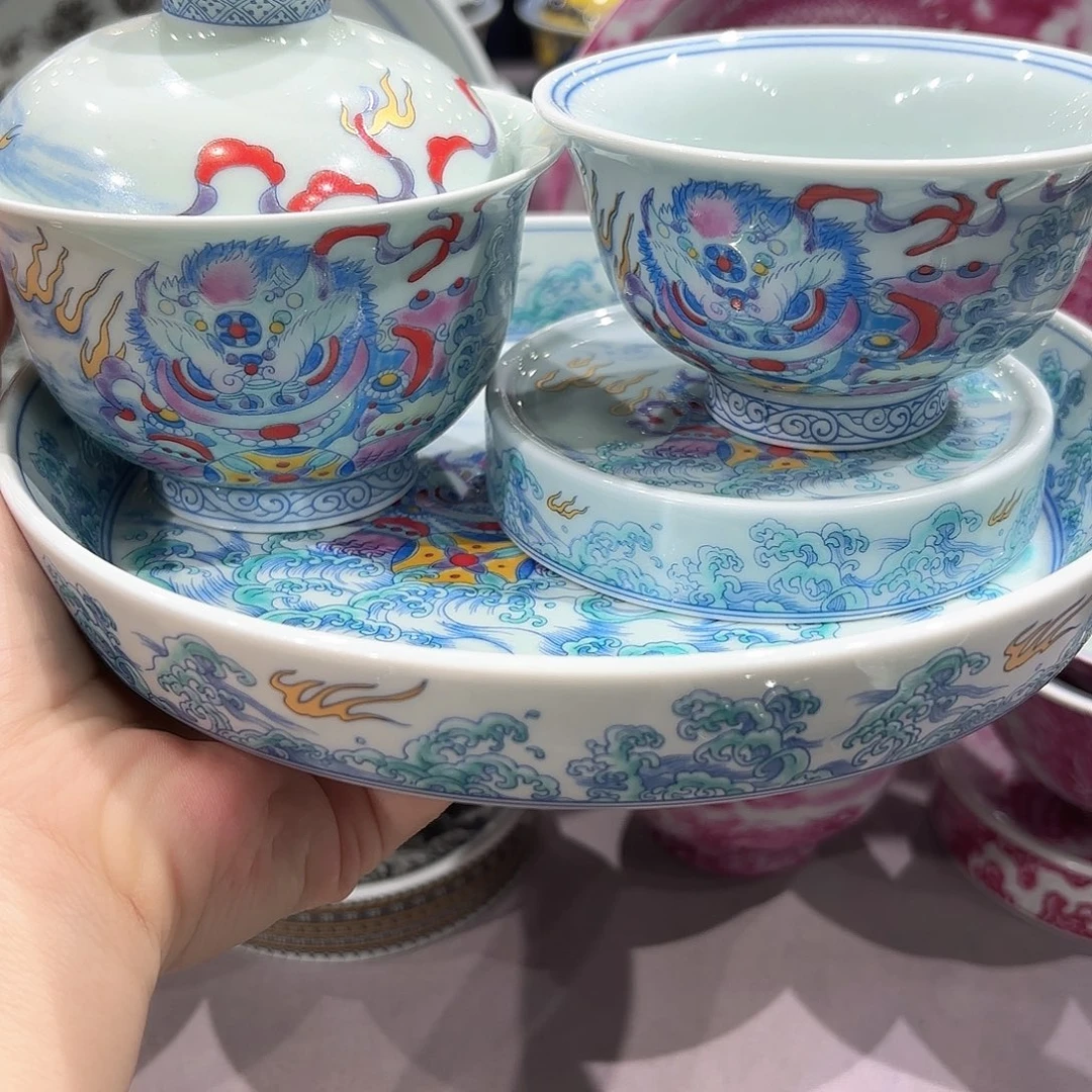 瓷片景德镇瓷器精品展示