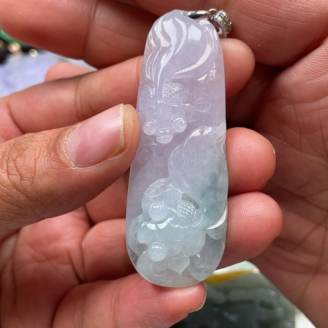 颈饰未镶嵌翡翠翡玉缘翡翠