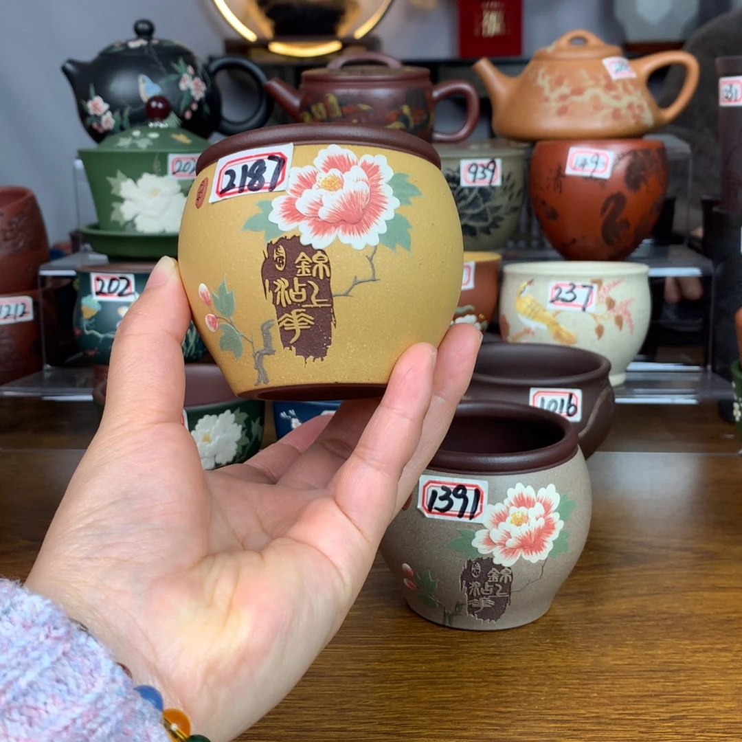 紫砂茶杯宜兴紫砂茶具