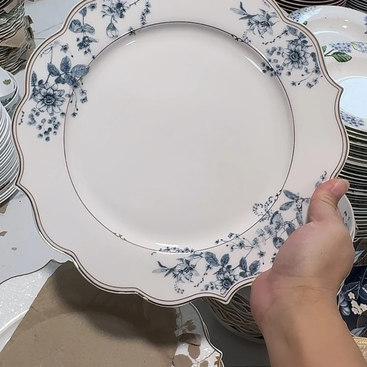 瓷10.5寸牛排盘35米两个