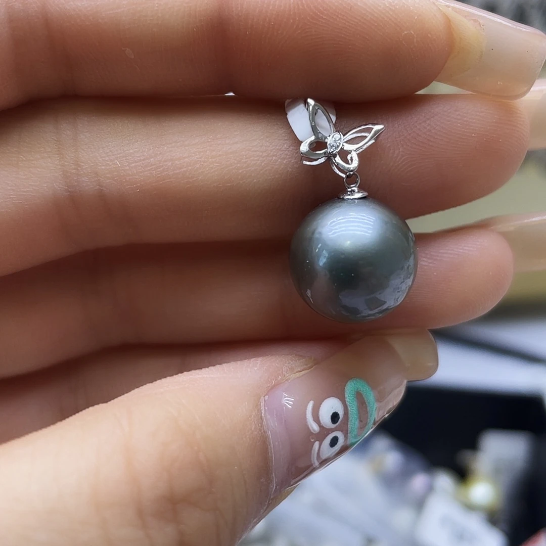 海水珍珠18K金镶嵌颈饰